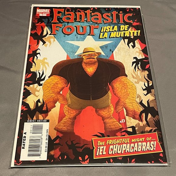 Fantastic Four Isla De La Muerte #1 Marvel Comics Feb 2008 Raw - Picture 1 of 2